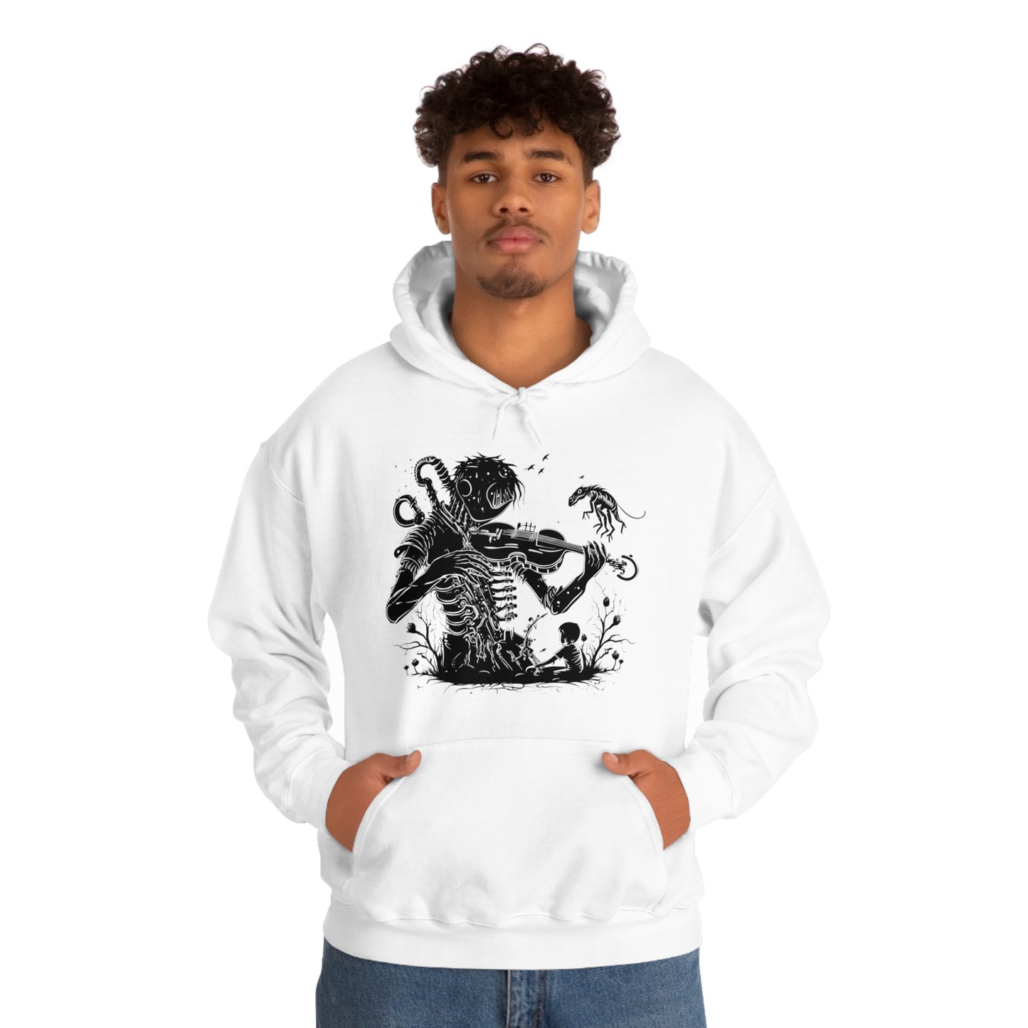 The Violinist Hooded Sweatshirt