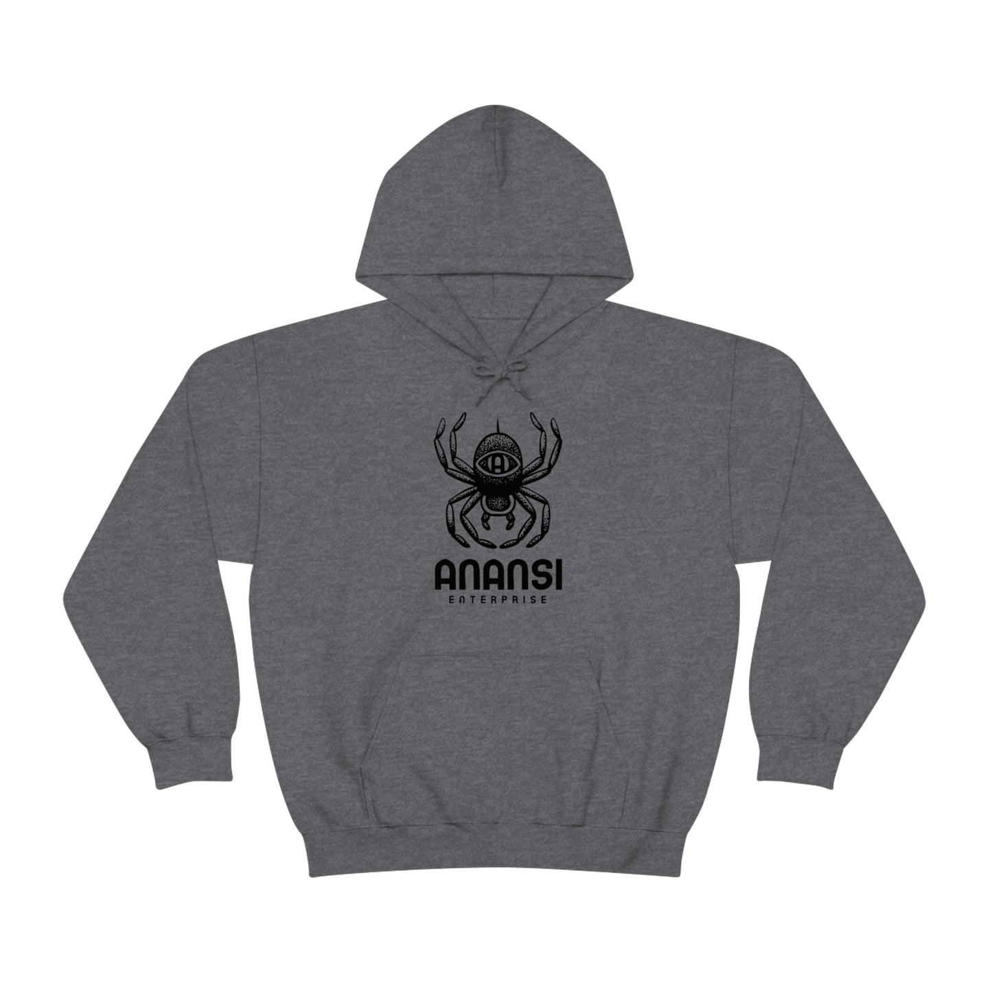 Anansi Enlarged Logo Hooded Sweatshirt