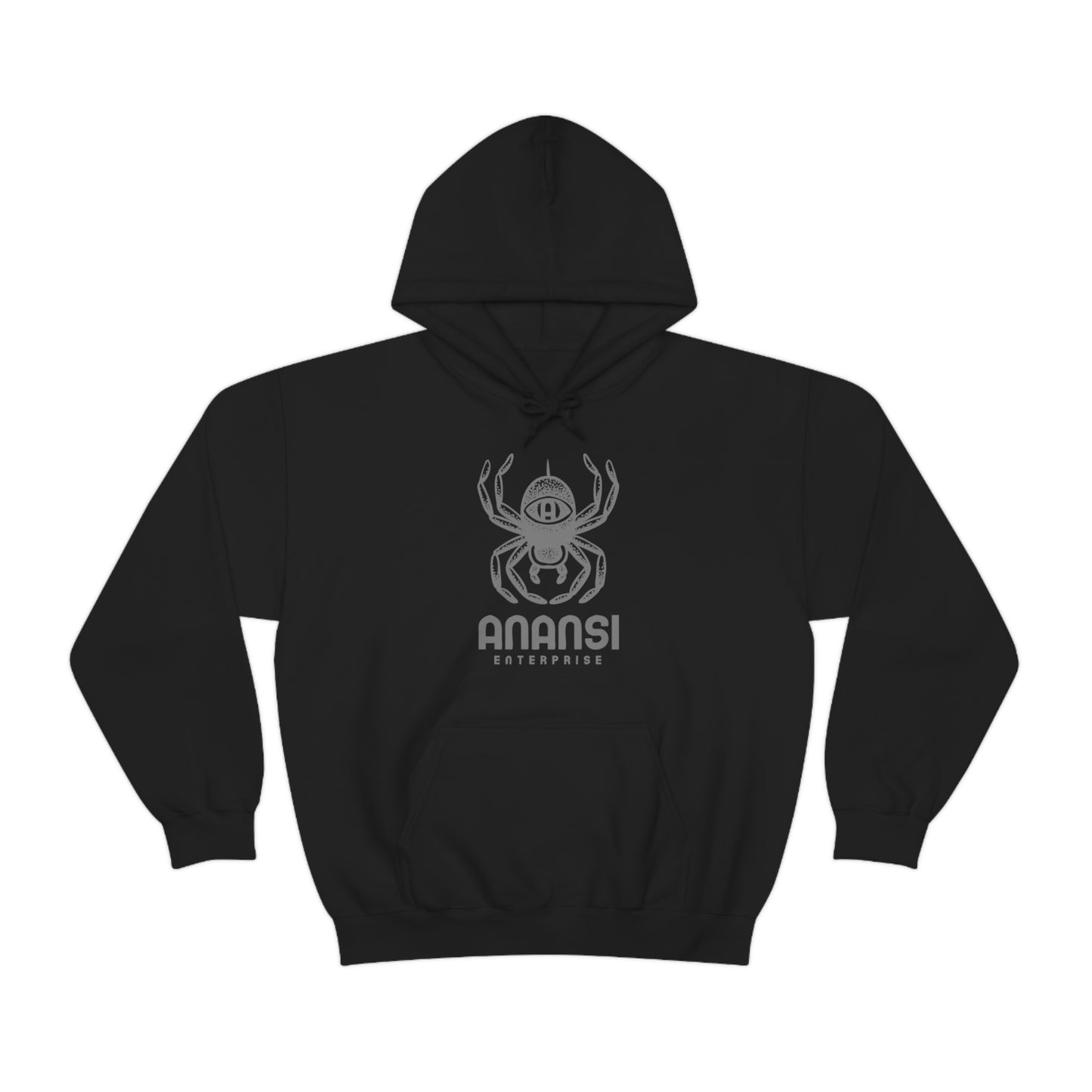 Anansi Enlarged Logo Hooded Sweatshirt