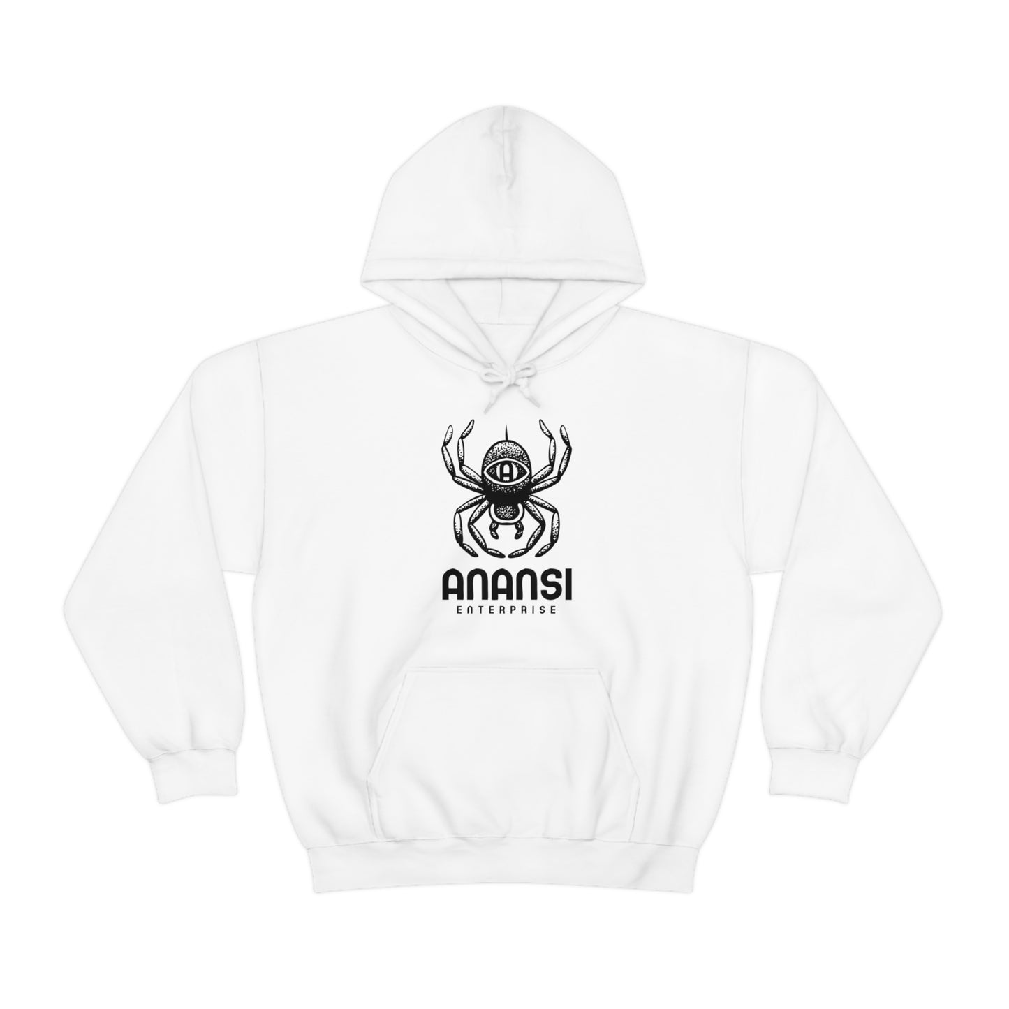 Anansi Enlarged Logo Hooded Sweatshirt